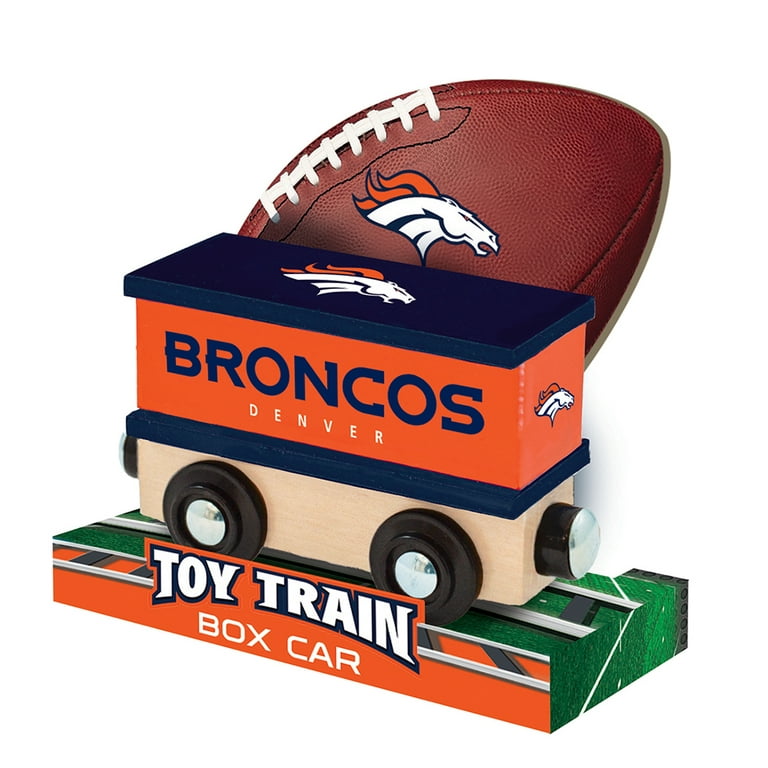 MasterPieces Wood Train Box Car - NFL Denver Broncos 