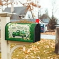 thumbnail image 5 of Happy St Patrick''s Day Mailbox Covers Magnetic Standard Size 25.5" X 21",Green Truck Love Clover Mailbox Wraps Post Letter Box Cover for Holiday Garden Yard Decor, 5 of 6