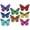 Butterflies, variant on Schoolgirl Style Black, White & Stylish Brights School Bus Cutouts (36)