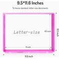 thumbnail image 2 of Binder Pocket, 5 Pack Super Heavyweight Poly Binder Pocket with Hook and Loop Fasteners Closure, Binder Folders Side Loading, 3 Ring Binder Pocket, Letter Size, Extended, 2 of 16