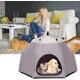 thumbnail image 3 of Tienda de campaña plegable portátil para mascotas, perrera impermeable para perros y gatos, tienda de campaña para mascotas de cuatro estaciones, casa lavable para mascotas TUNC Sencillez, 3 of 5