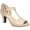 Nude Pealized, variant on Easy Street Flash Women's Dress Sandals Color: Beige Pearlized Size: 10 WIDE