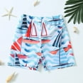 thumbnail image 2 of Youmylove Boys Swim Trunks Retro Toddler Boy Swimsuit Shorts 1 To 6Y Kids Boys Swimming Trunks Swimsuit Bathing Beach Swim Shorts Cartoon Baby Swimwear Kids Quick Dry Swimwear, 2 of 7