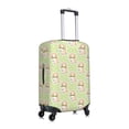 thumbnail image 3 of Uemuo Rabbit With Tie Printed Washable Luggage Cover - Fashion Suitcase Protector Fits 18-32 Inch Luggage -Small, 3 of 9