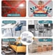 thumbnail image 4 of 24 Pcs Chair Leg Floor Protectors, Silicone Felt Furniture Leg Pads Caps Covers for Hardwood Floors (Clear-Medium), 4 of 5
