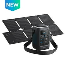 Anker SOLIX C300X DC Portable Power Station with 60W Soalr Panel