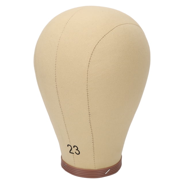 Cork Canvas Block Head,23in Canvas Block Head Canvas Mannequin Head Cork Canvas Mannequin Head Built for Precision