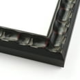 thumbnail image 2 of 30x36 Frame Black-Brown Medieval Solid Wood Picture Frame | 1.5 Inch Moulding Width | Gotham, 2 of 8