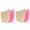 Pink-2Pairs, variant on Orthopedic O/X Leg Correction Insoles, Medial Lateral Silicone Gel Heel Wedge Shoe Inserts, 2 Pair