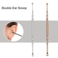 thumbnail image 1 of Ear Pick Double-sided Spiral Rotating Stainless Steel Earpick Sticks Ear Wax Cleaner Removal Tool for Home, 1 of 8