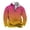 T01-Orange-Sweatshirts, variant on Pvkarhg Mens Quarter Zip Sweatshirts Fashion Gradient Stand Collar Sweatshirt Loose Casual Long Sleeve Pullover Tops with Pockets BlueL
