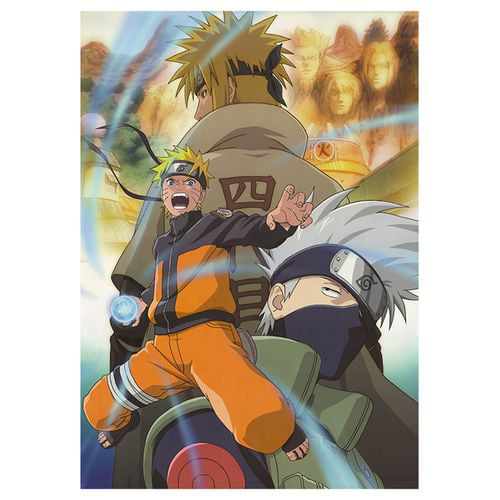 Taicanon Naruto Characters Poster Anime Manga Room Decoration Art Pictures  Kraft Paper Poster Cartoons(Style3) 