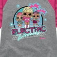 thumbnail image 3 of LOL Surprise! Dolls - Electric Dreams - Retro Vibes - Toddler & Youth Girls Raglan Graphic T-Shirt, 3 of 4