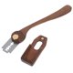 thumbnail image 1 of Cuchillo para cortar pan: Cuchillo de acero inoxidable con mango de madera - Herramienta profesional para repostería doméstica y de panadería, 1 of 7