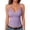 240#Purple, variant on Women's Workout Tank Top V-Neck Racerback Ribbed Cami for Gym, Yoga, Running Beige XL