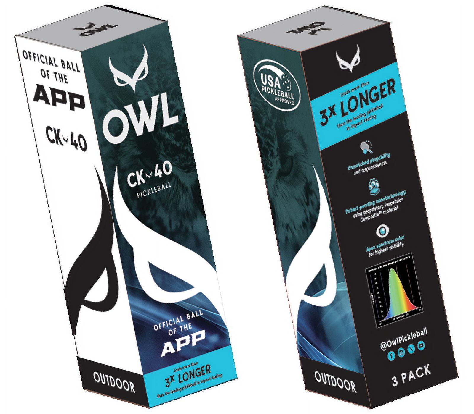 OWL CK-40 Pickleballs