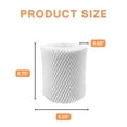 thumbnail image 3 of Nispira Bedside Wick Humidifier Filter Replacement for Canopy Bedside Humidifier, Long-Last Wood Pulp, 6 Packs, 3 of 6