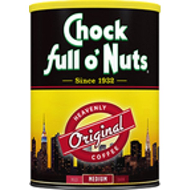 Chock full o'Nuts Original Blend Ground Coffee, 11.3 Ounce Can
