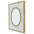 thumbnail image 4 of Aspire Home Accents 6947 Daria Square Wall Mirror, Brown, 4 of 7