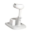 thumbnail image 4 of Soporte para ducha, mesa de baño, uso suave en el fregadero, bañera, estante para baño, baño de pie para bebés recién nacidos meses Gris, 4 of 8
