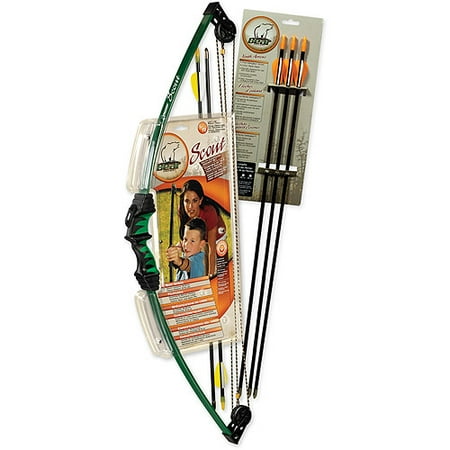 Bear Archery Scout Youth Archery Set w/ 3 Arrows