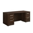 thumbnail image 2 of Sauder Affirm Engineered Wood 72 x 30 Desk and 2 Mobile Files in Noble Elm, 2 of 10