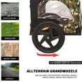 thumbnail image 5 of Pefilos 42" Heavy Duty Dog Bike Trailer, Foldable Pet Stroller Bicycle Carrier, Pet Bike Trailer for Dogs, Camouflage, 5 of 26