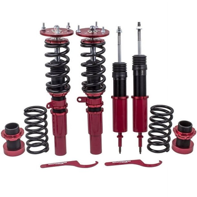 Maxpeedingrods Ensemble Complet de Suspensions à Jambe pour BMW Série 3 E90 E91 06-13 Hauteur Réglable