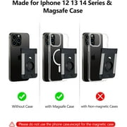 ExtreLife 3-in-1 Magnetic Phone Wallet Stand, Magnetic Card Holder Compatible for iPhone 17/16/15/14/13/12 Series