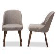 thumbnail image 1 of Baxton Studio Cody Mid-Century Modern Dining Chair, Light Grey (Set of 1), 1 of 8