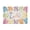 C, variant on D Easter Egg Rabbit Themed Placemat Polyester Dining Table Mat For Party Festive Decor