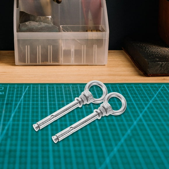 OULII 5Pcs Expansion Anchor Eyebolt Stainless Steel for Indoor Use Heavy Duty