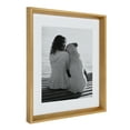 thumbnail image 3 of Kate and Laurel Calter Modern Wall Picture Frame Set, Gold 14x18 Matted to 11x14, Pack of 2, 3 of 6