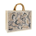 thumbnail image 6 of YIFEI Bamboo Handle Sequin Embroidered Floral Tote Bag Evening Handbag for Wedding Party, 6 of 6