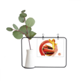 thumbnail image 1 of Huabiao Tiananmen Round Patriotism Metal Picture Frame Cerac Vase Decor, 1 of 3