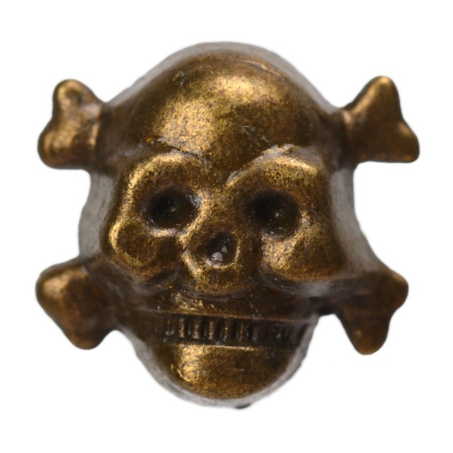 Botones Punk Remaches Calavera Estilo Bronce Para Bolsos ANGGREK Arte y Manualidades