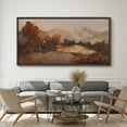 thumbnail image 2 of Large Framed Canvas Print Abstract Modern Wall Art Decorative Ready to Hang Painting for Living room Bedroom - 60"x30" Black Frame, 2 of 9