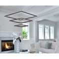 thumbnail image 4 of ET2 E22407-BZ Quad Led Bronze Pendant Ceiling Light, 28 in., 4 of 6