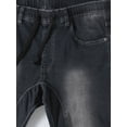 thumbnail image 3 of Ma Croix Men's Loose Fit Denim Jogger Pants with Drawstring Casual Comfort, 3 of 6