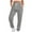 Gray, variant on Womens Sweatpants with Pockets Mid Waisted Drawsting Athletic Pants Workout Running Lounge Casual Jogger Pants for Women