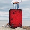 thumbnail image 3 of Lsque Spiders On The Web And Space Printed Luggage Cover, Travel Luggage Protector,Scratch and Dirt Resistant, Fits 18-32 Inch Luggage - Large, 3 of 9