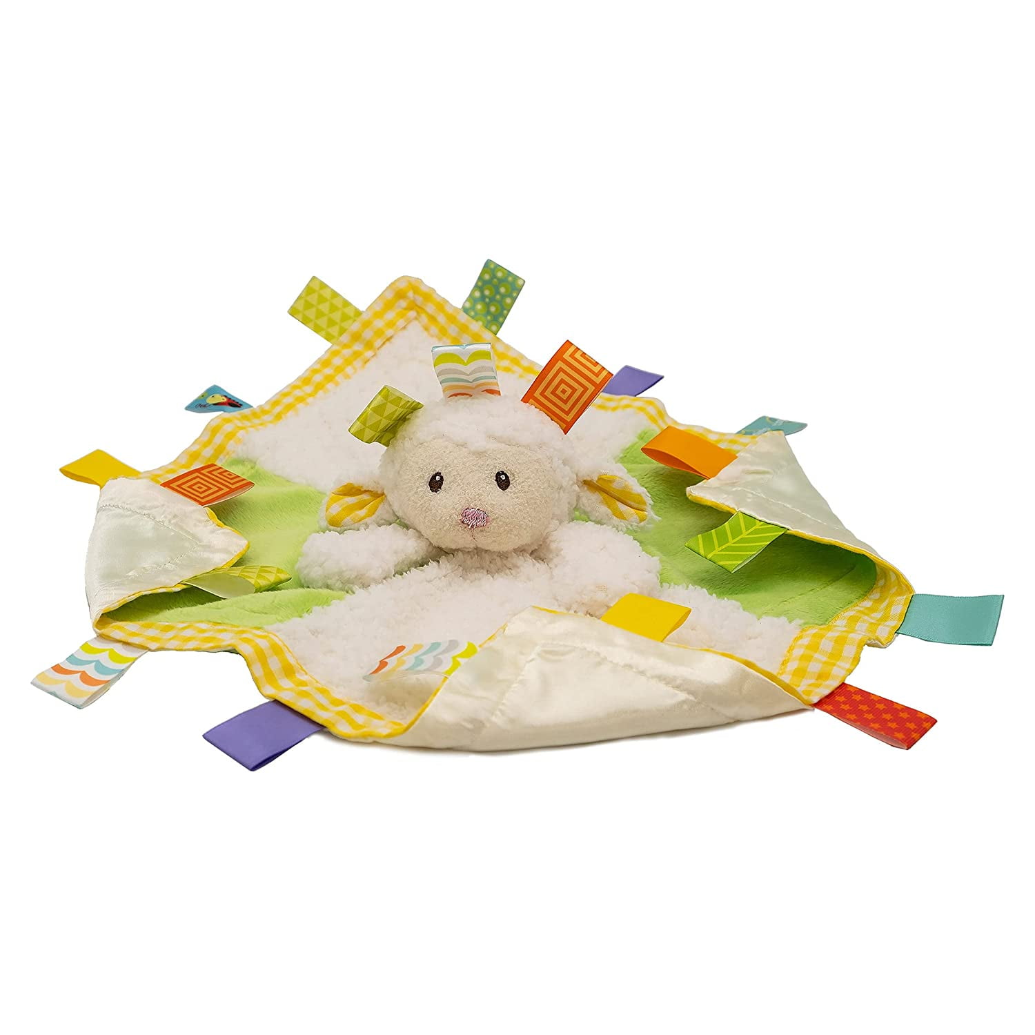 Sherbet Lamb Blanket Taggies - Baby Stuffed Animal by Mary Meyer (40035)