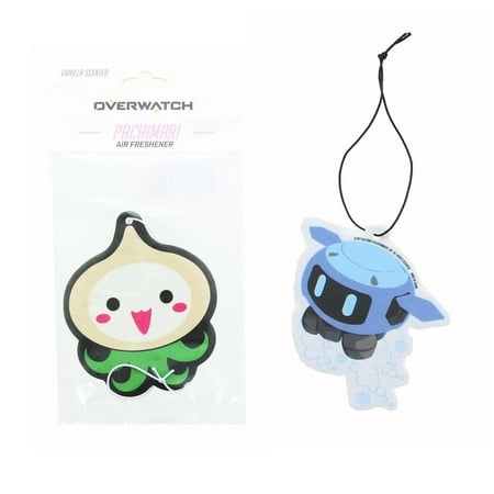 - Overwatch Patchimari and Snowball Air Freshener, 2 Pack Set