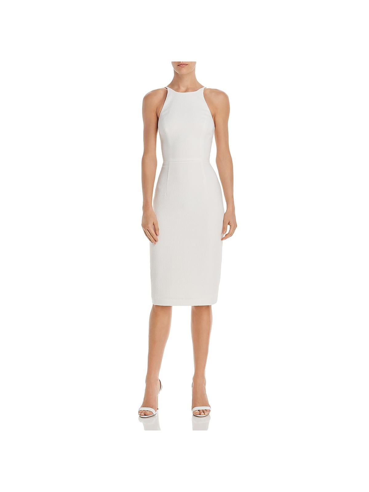 open back sheath dress