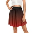 thumbnail image 2 of Sngxgn Women's Casual High Waist Pleated A-Line Mini Skirt(,XXL), 2 of 6