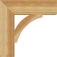 thumbnail image 3 of Ekena Millwork 4"W x 16"D x 16"H Thorton Block Rough Sawn Bracket, Western Red Cedar, 3 of 4