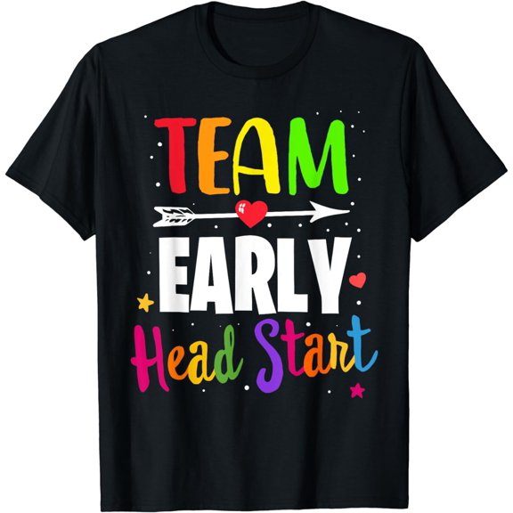 Teacher Early Childhood Education Preschool Head Start Crew T-Shirt