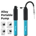 thumbnail image 3 of Aluminum Alloy 120PSI Tire Pump Portable Bike Inflator Telescopic Tire Inflator Hand Pump Cycling Accessory, 3 of 7
