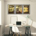 thumbnail image 2 of Hieng Dollar Money Canvas Wall Art Decor Vintage 100 Dollar Bill Motivational Poster Painting for Home Decor and Office Living Room Artwork Unframed, 2 of 6