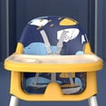 thumbnail image 1 of Silla Alta De Seguridad Para Niños Pequeños, Silla Alta Ajustable Para Niños Pequeños, Multifuncional, Antideslizante, Ergonómica Para Cenar Para Niños, 1 of 7